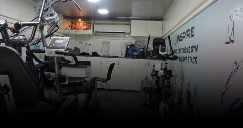 gym equipment showroom pune