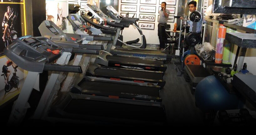 treadmill showroom pune