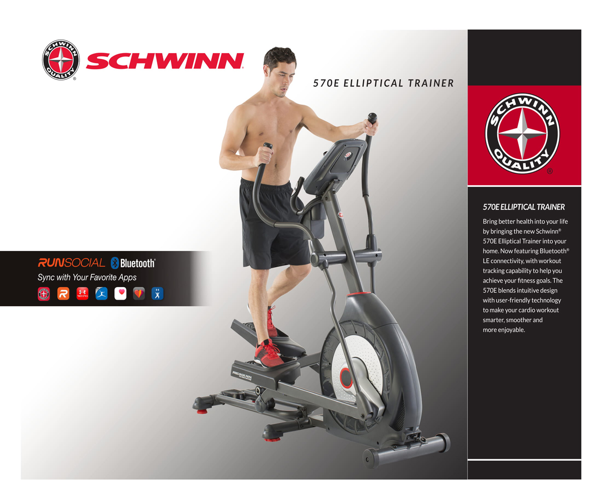 schwinn 57e elliptical cross trainer