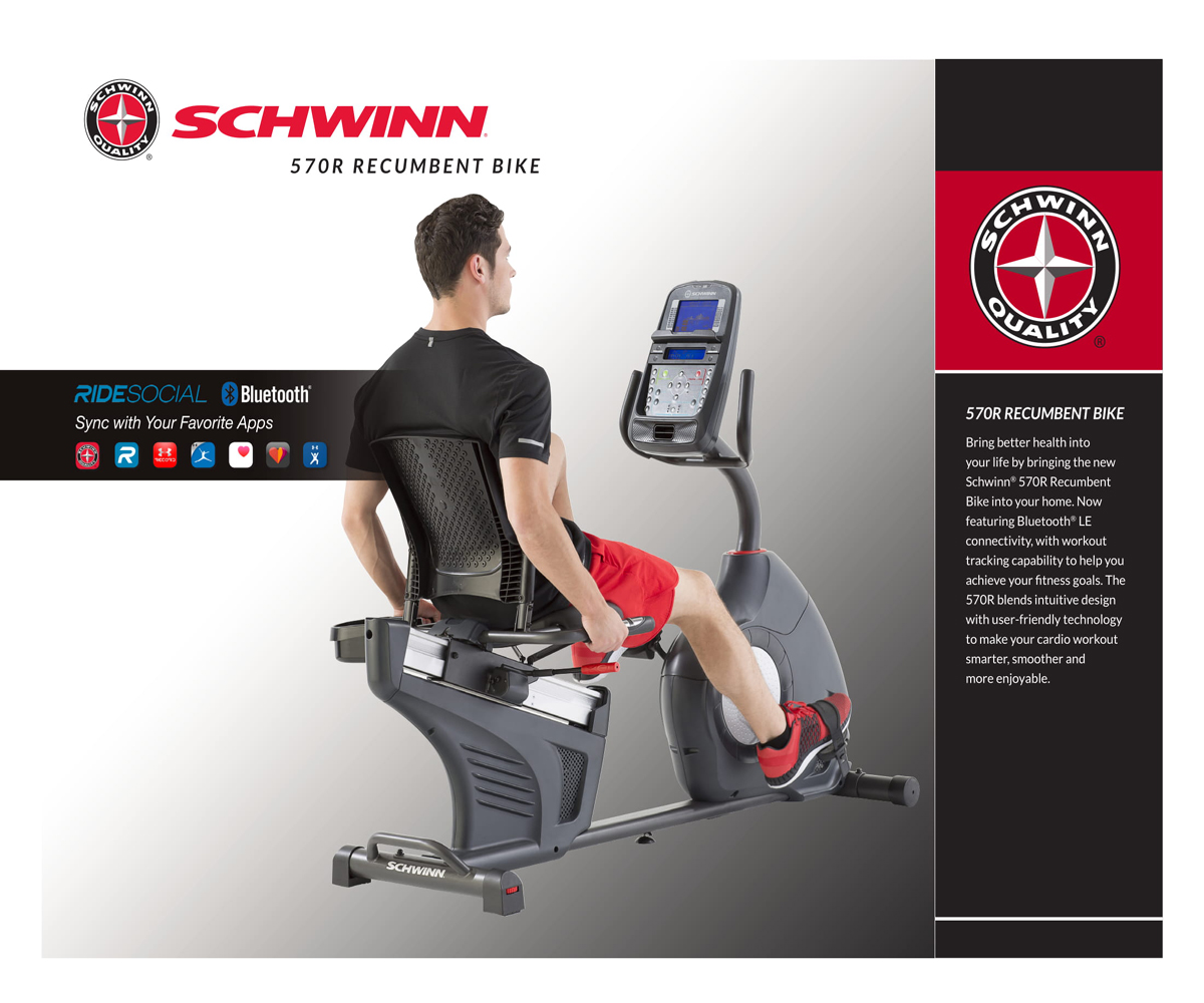 schwinn 570r recumbent bike