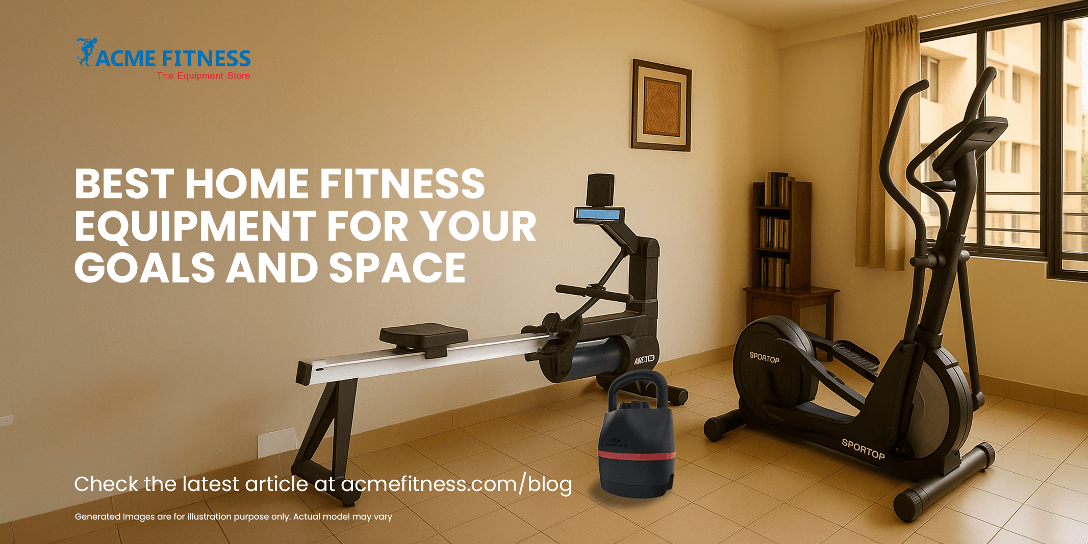 Choosing the Best Home Fitness Equipment for Your Goals and Space