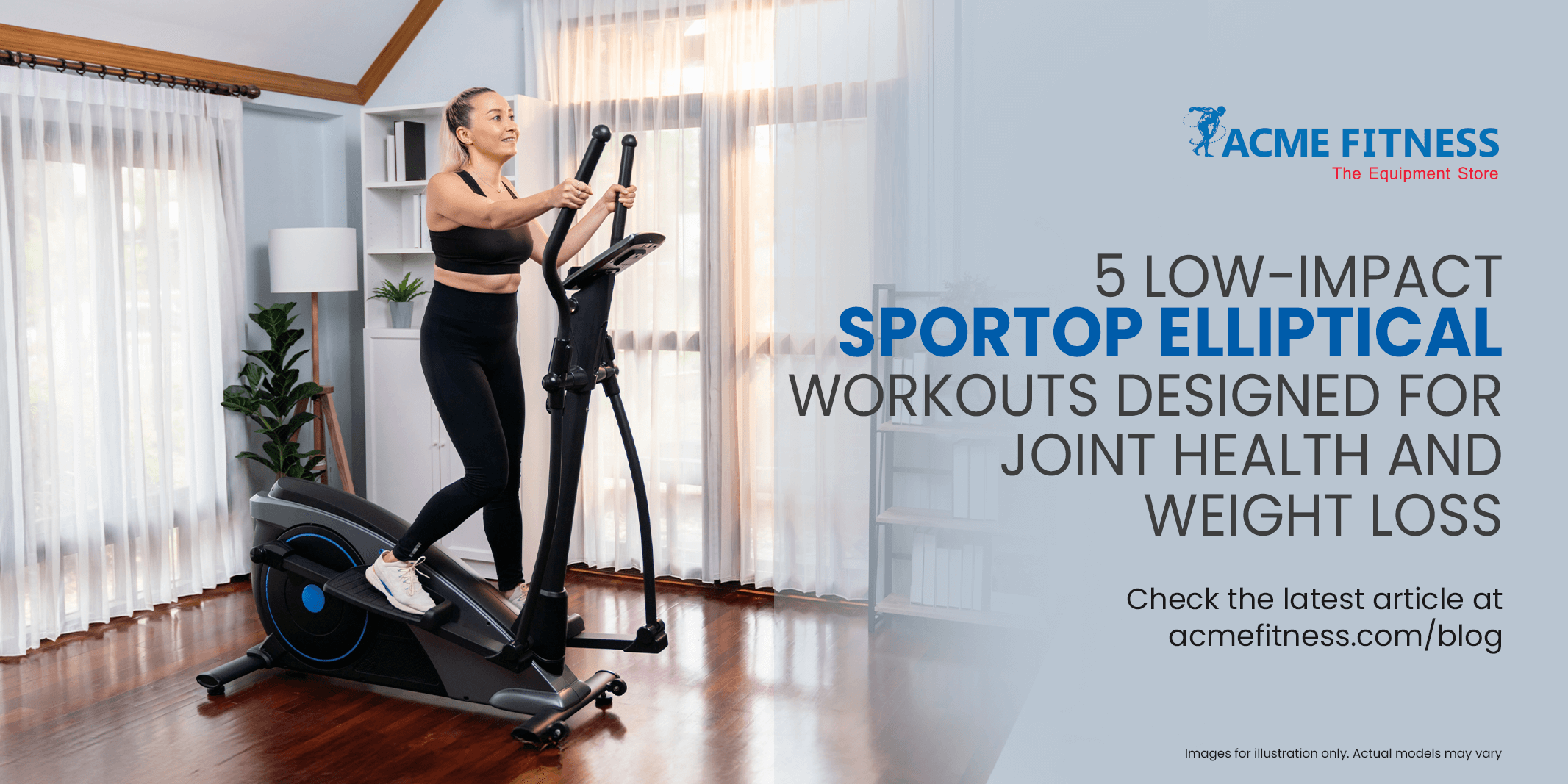 <strong>5 Low-Impact SPORTOP Elliptical Workouts for Joint Health and Weight Loss</strong>