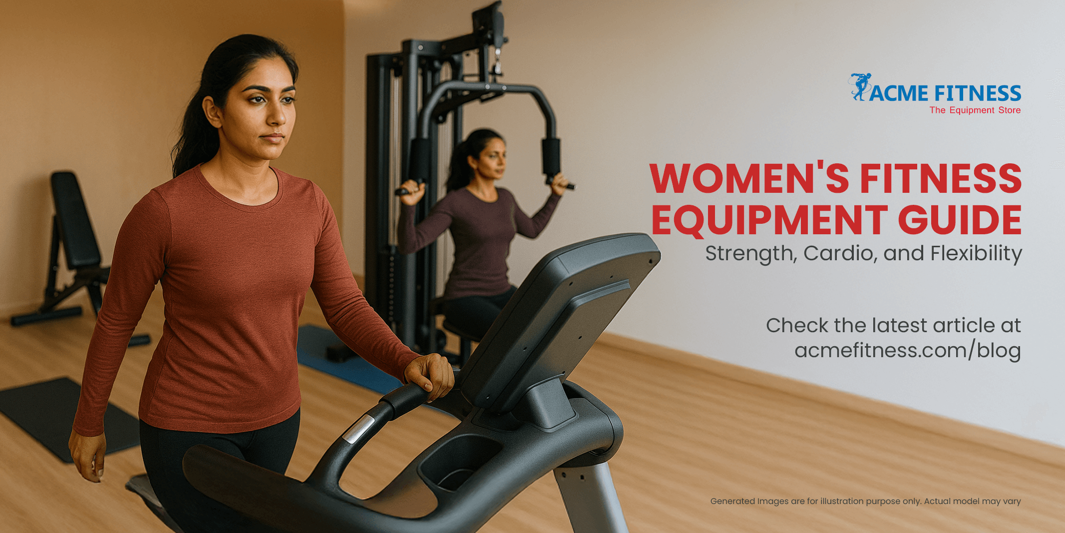 <strong>Women’s Fitness Equipment Guide: Strength, Cardio, and Flexibility</strong>