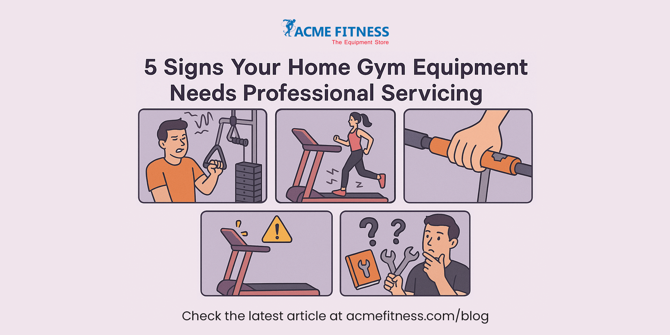 <strong>5 Signs Your Home Gym Equipment Needs Professional Servicing</strong>