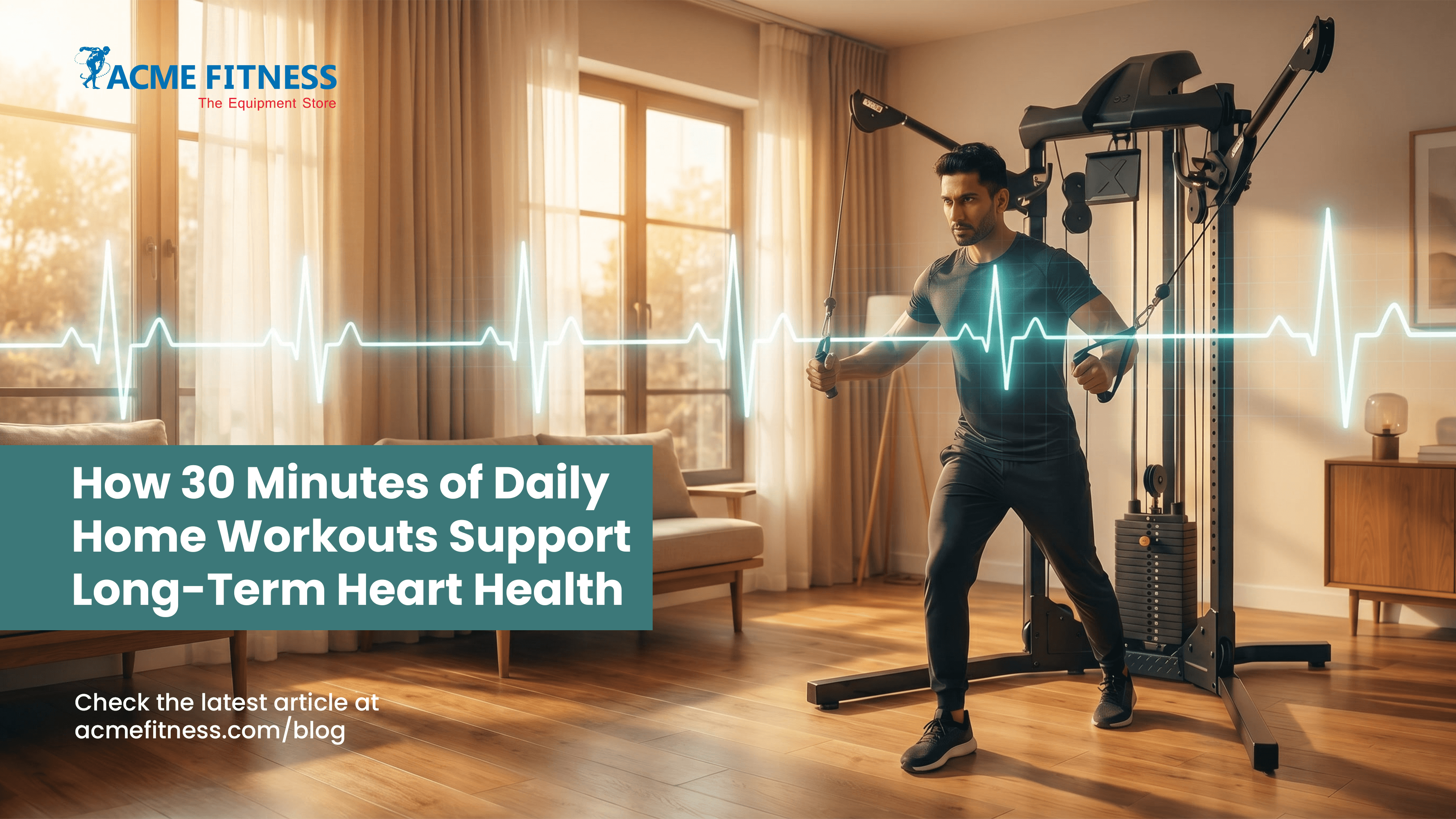 <strong>How 30 Minutes of Daily Home Workouts Support Long-Term Heart Health</strong>