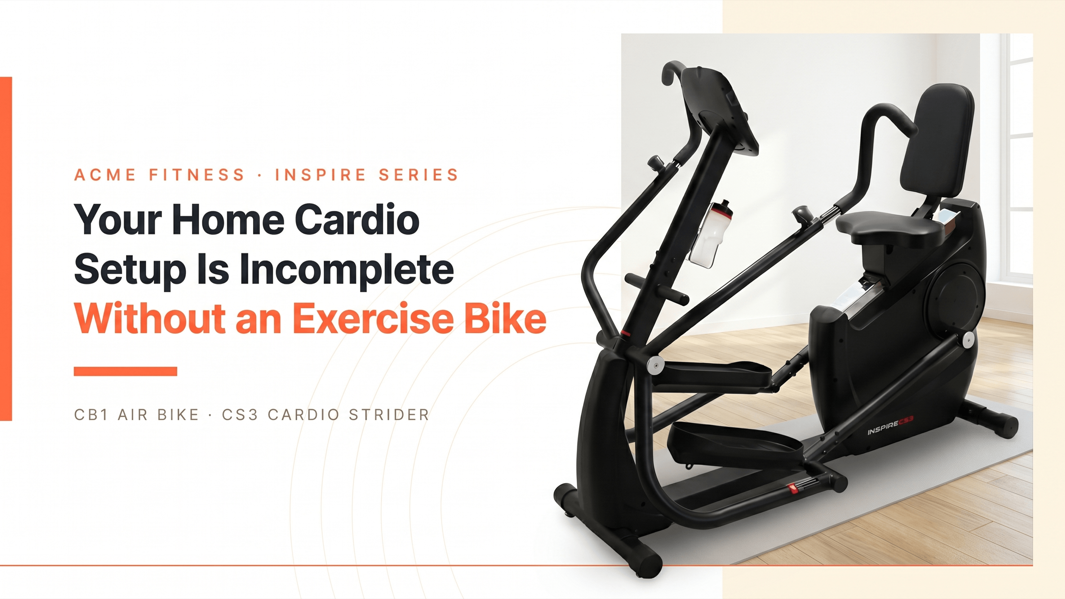 <strong>Your Home Cardio Setup Is Incomplete Without an Inspire Exercise Bike</strong>